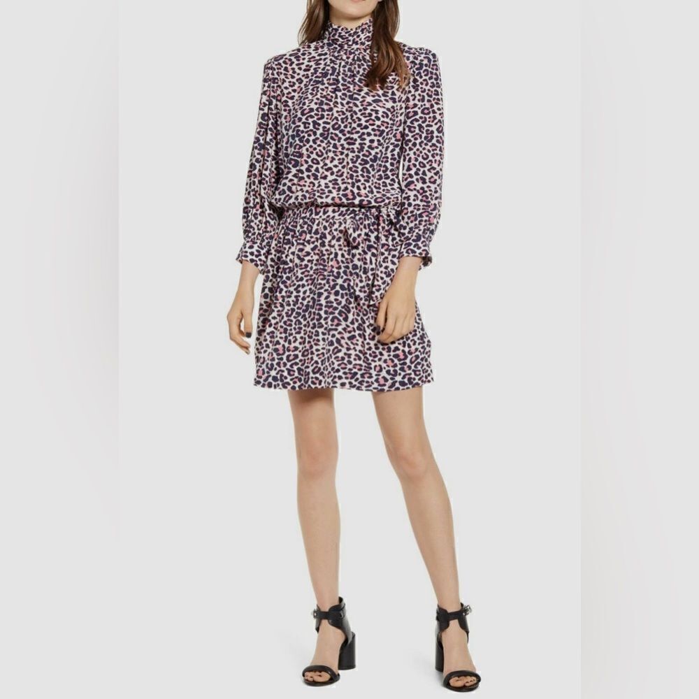 Zadig & Voltaire Rivali leopard print dress